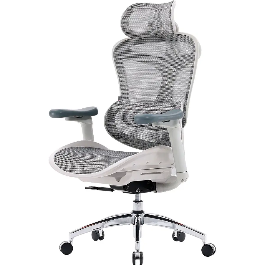 Офисное кресло Sihoo Doro C300L Mesh White (DORO-C300L-A3-102) - фото 3