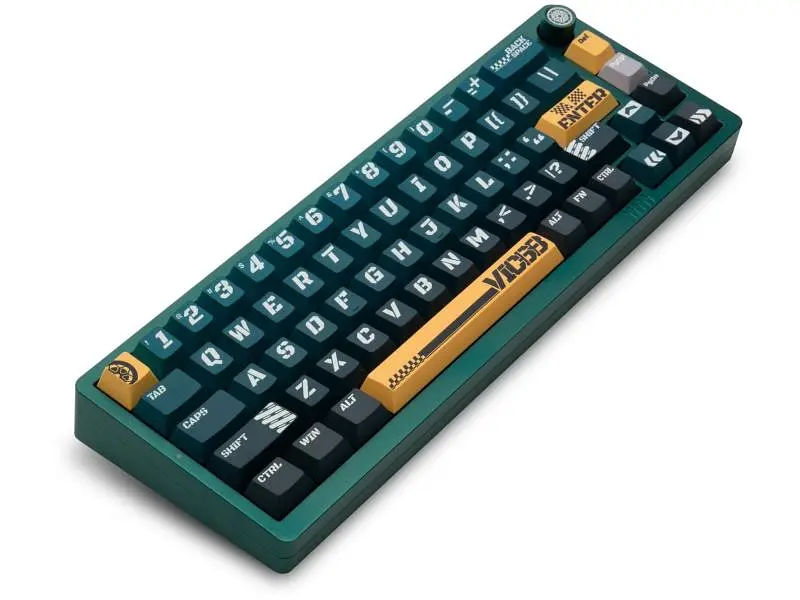 Клавіатура Thunderobot VIC68 TTC Ultra King Magnetic Parrot Green (6932066320188) - фото 4