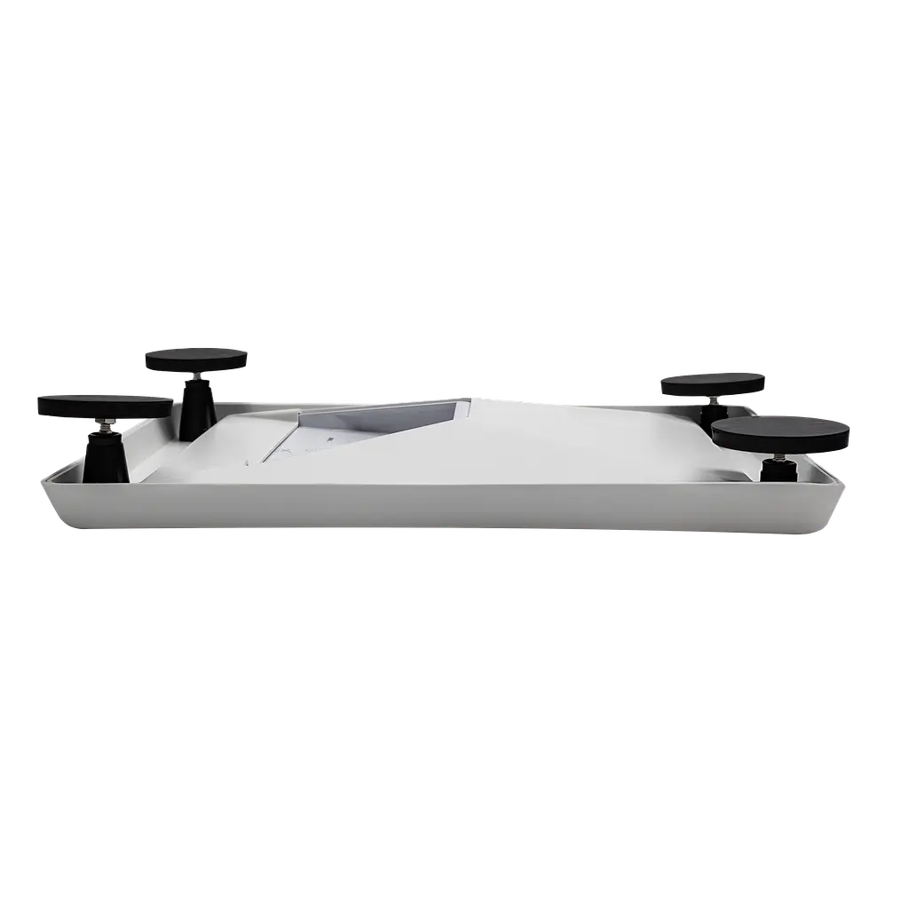 Захисний корпус Adaptis MiniKit на дах авто для Starlink Mini білий - фото 4