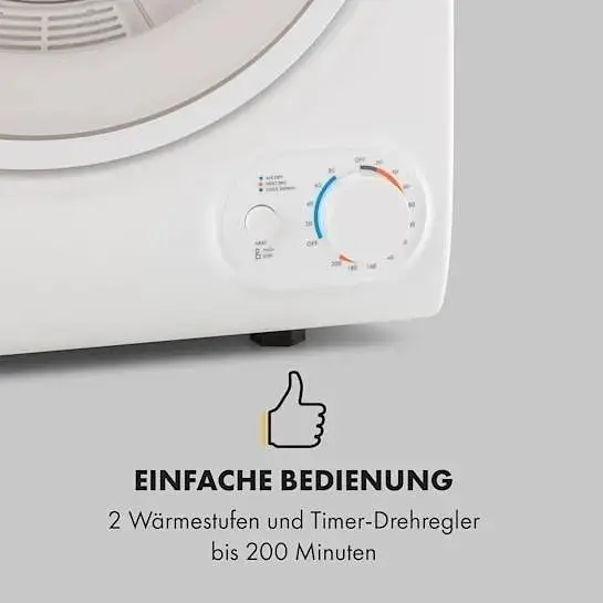 Сушильная машина Klarstein Jet Set 2500 (10035137) - фото 3