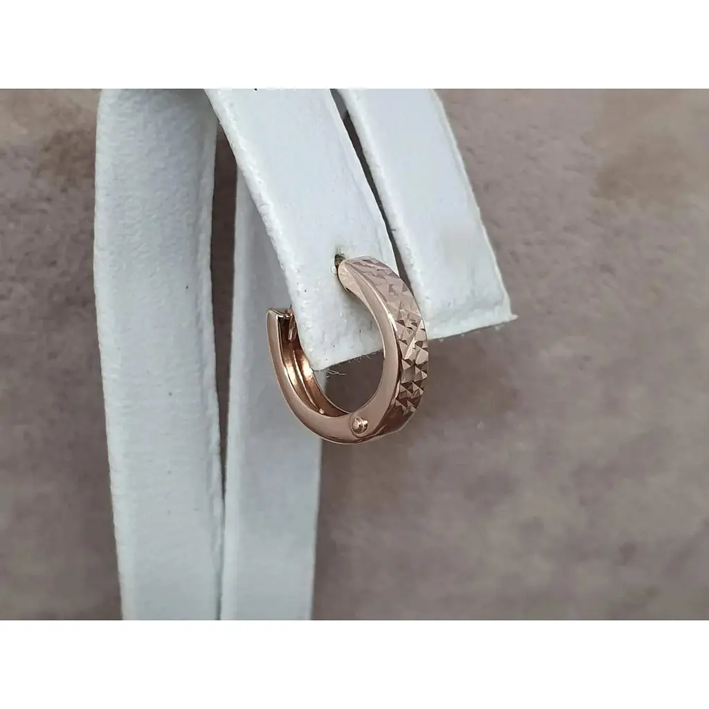 Золотая моносерьга Tango. 470334Ш - фото 3