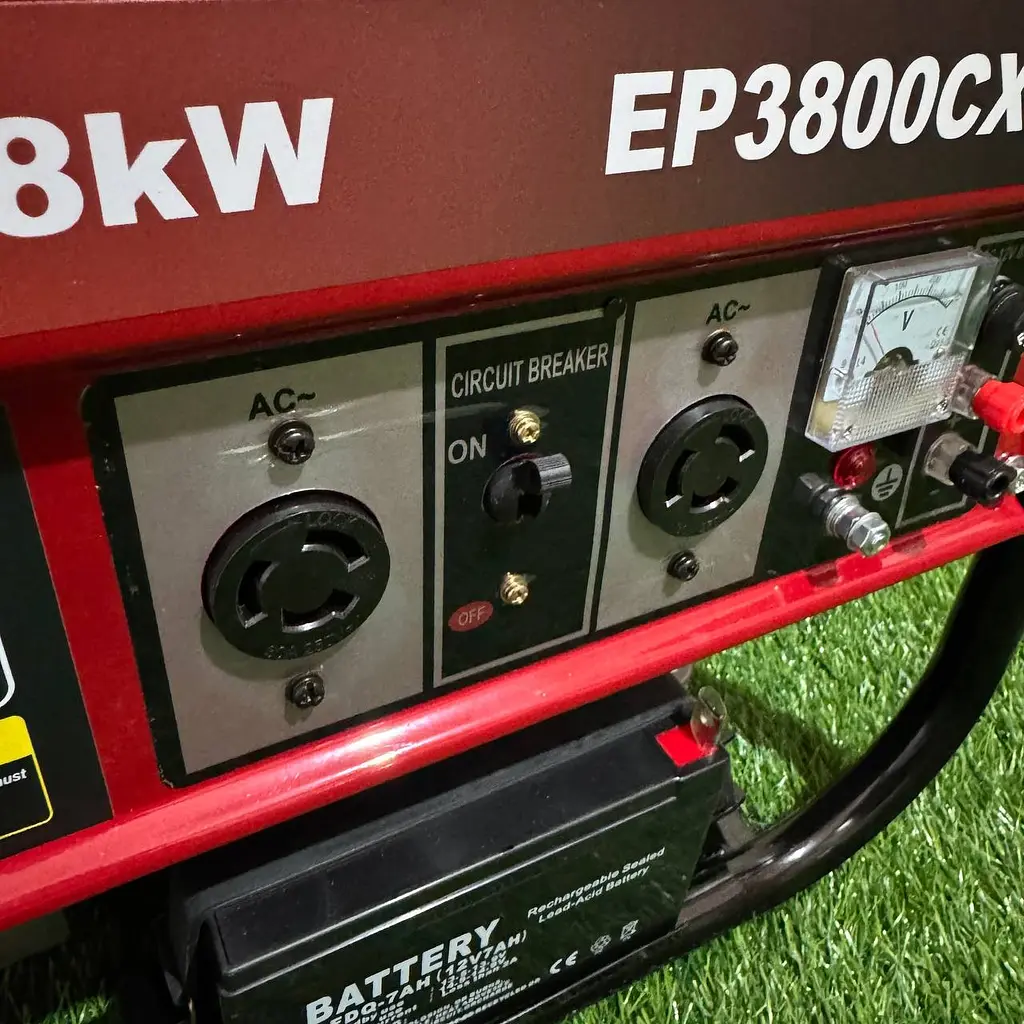 Генератор з електростартером HONDA EP3800CX PRO (3,8 КВТ) 4-тактний генератор  - фото 4