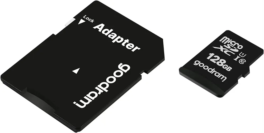 Memory card microSDXC 128Gb GoodRAM (class 10 UHS I U1) Retail + adapter - фото 2