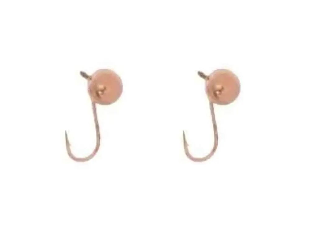 Мормишка FISHING ROI вольфрам Шар з вушком 3мм 0,27г copper