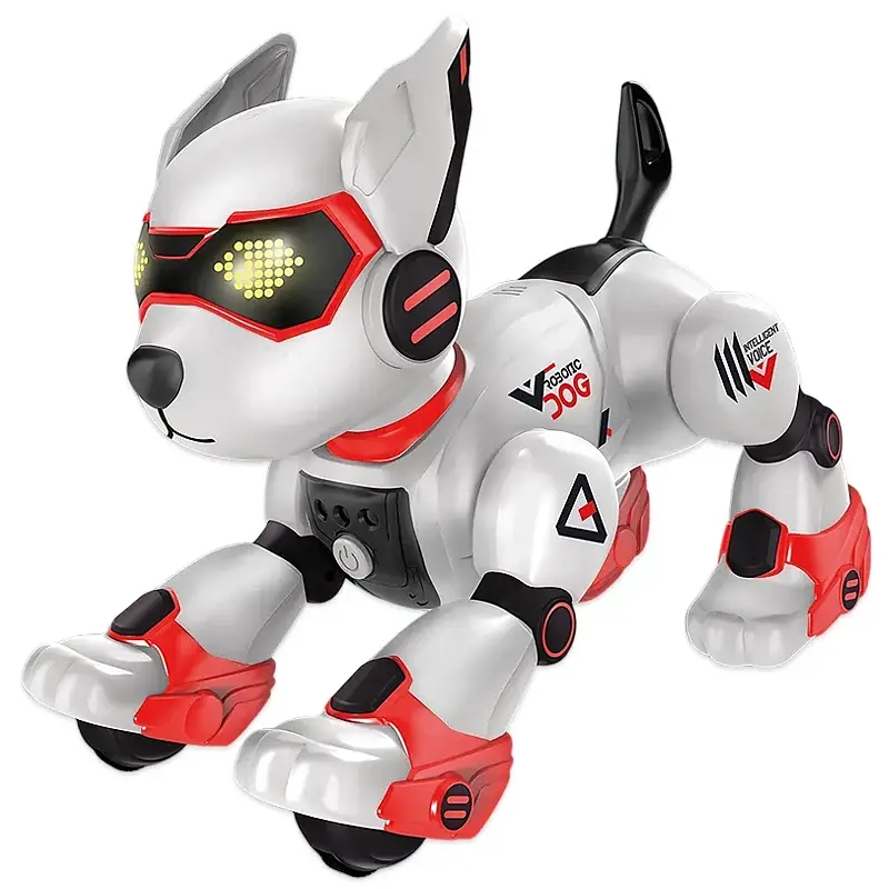 Собака Робопес, 2.4G, 25 см, сенсор, музыка, звук на английском, танцует, USB, K101 (в ассортименте) - фото 2