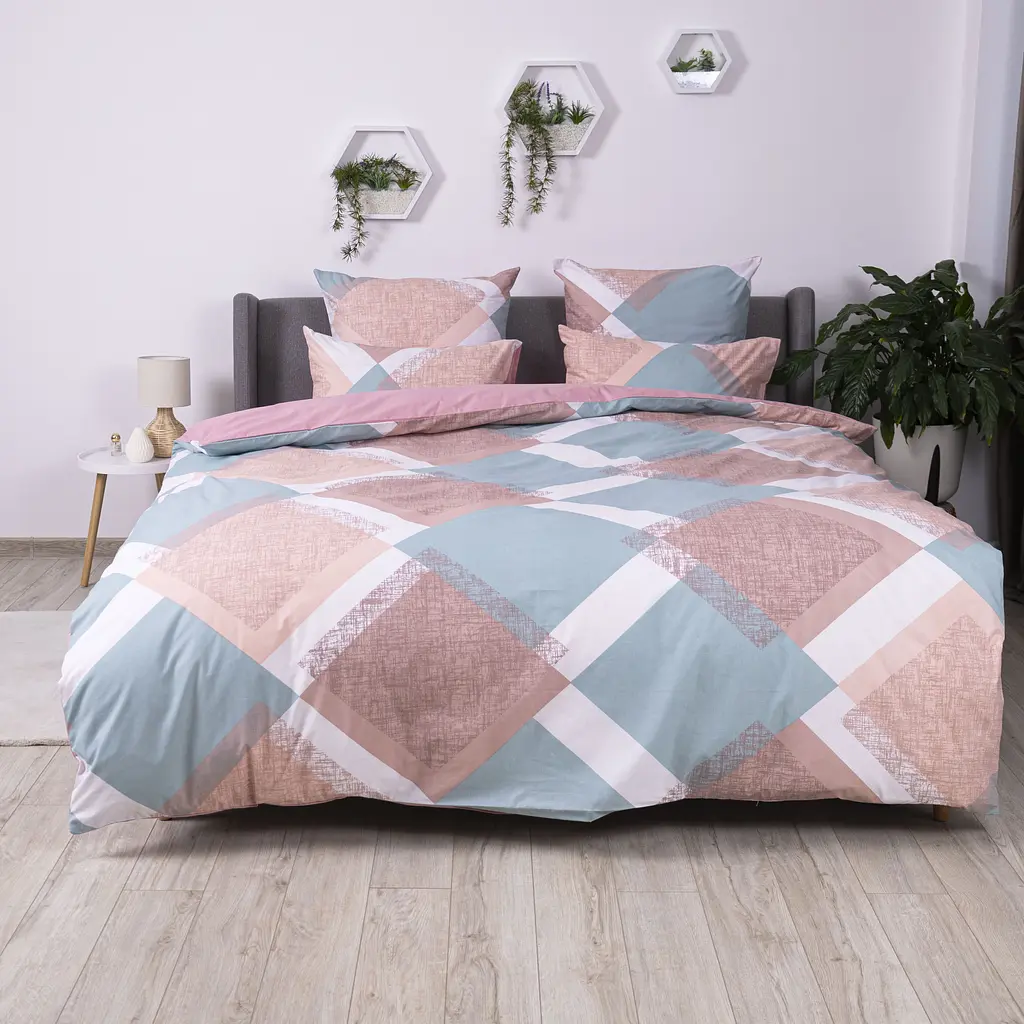 Комплект постільної білизни ТЕП Soft dreams Гра Кольорів сімейний (2-03860_29595)