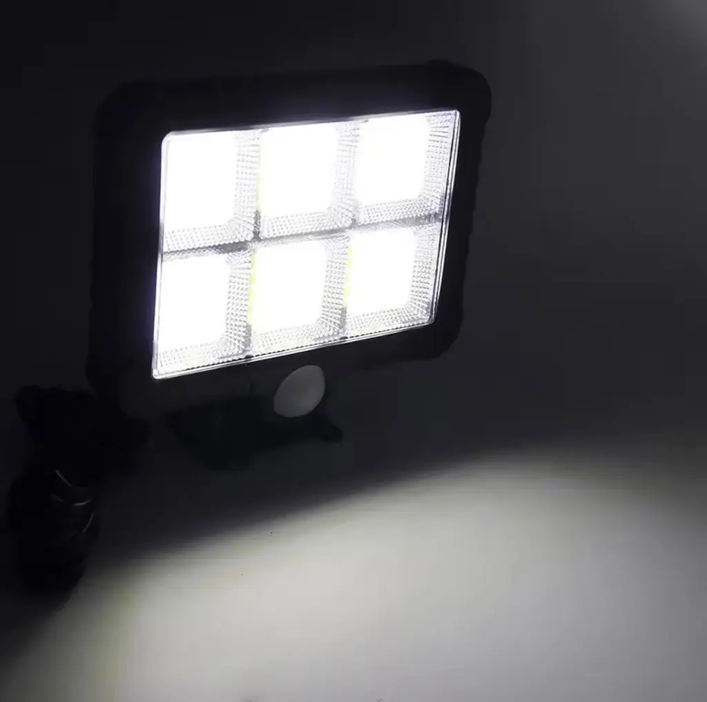 LED вуличний світильник на сонячних батареях автономний вологостійкий із датчиком руху для двору SL-F120 - фото 3