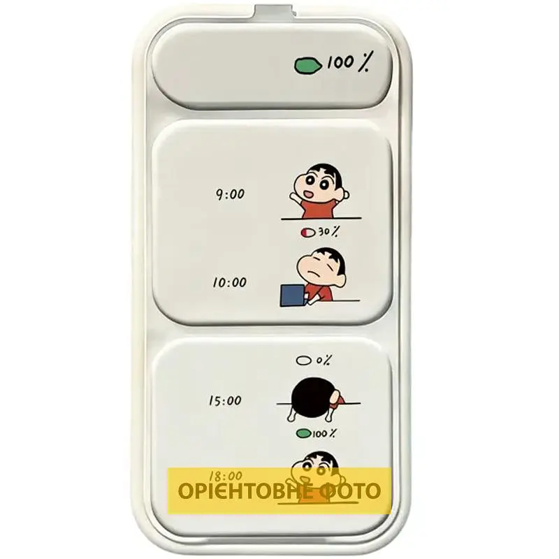 Чохол TPU Panel Stand для Apple iPhone 17 Pro (6.3") Battery Mood