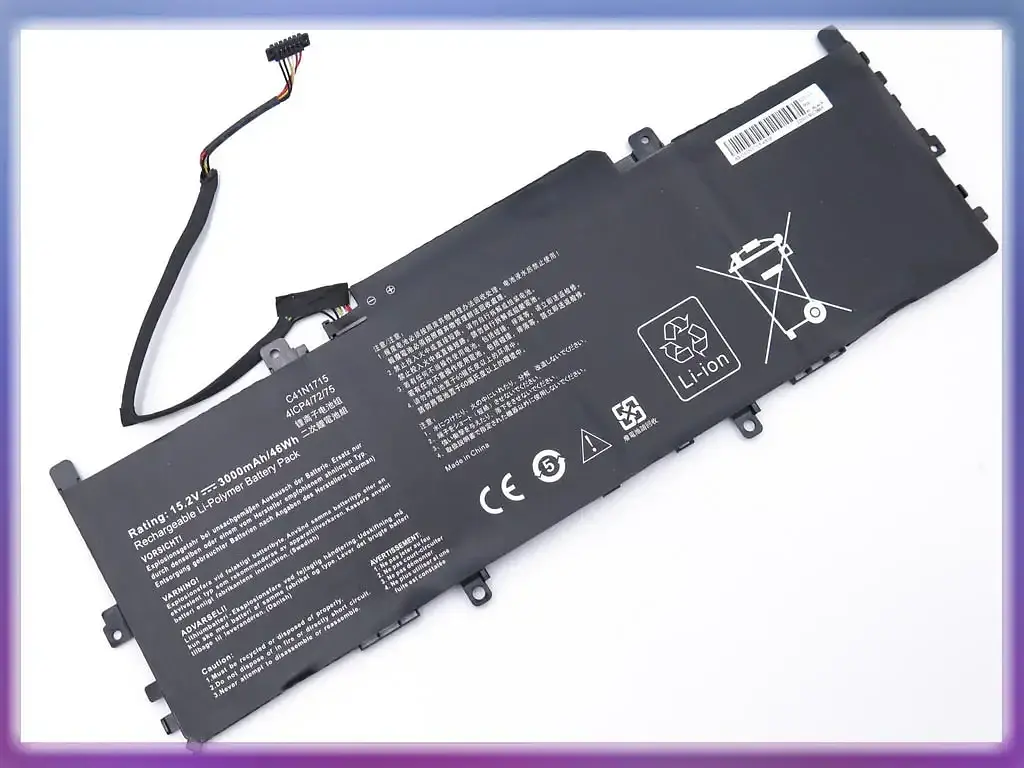 Батарея C41N1715 Asus ZenBook 13 UX331 UX331U UX331UA UX331UN UX331F UX331FN U3100U U3100UN U3100F - фото 2