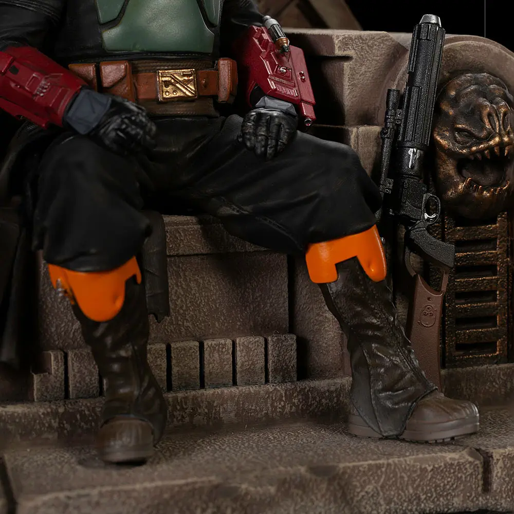 Статуэтка Star Wars Boba Fett on Throne (Звездные войны) - фото 6