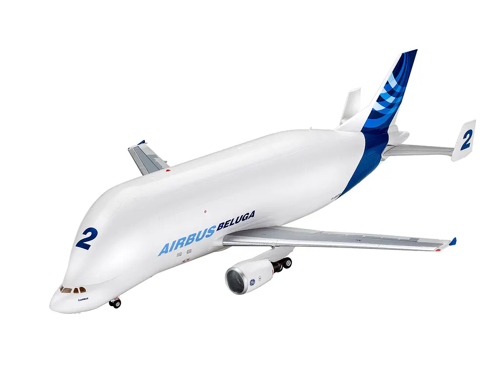 Збірна модель-копія Revell Літак Airbus A300-600ST Beluga 1:144 (RVL-03817) - фото 3