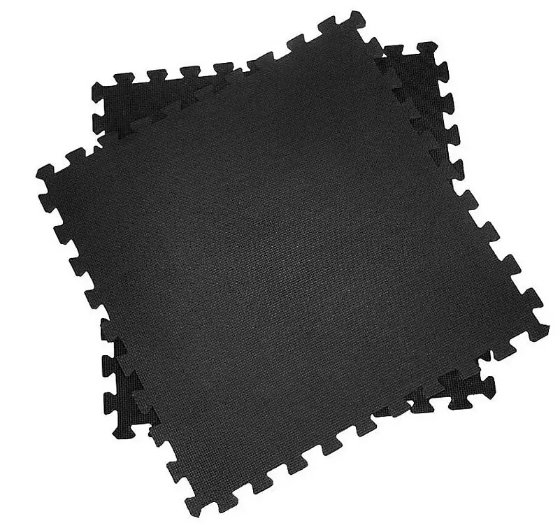Килимок пазл Toorx Interlocking 4 елементи 61 х 61 х 1,2 см Antracite (MAT-60) - фото 2