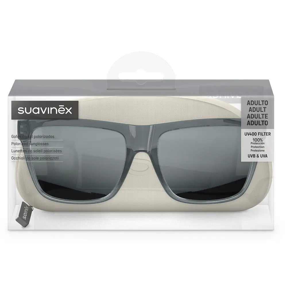 Солнцезащитные очки Suavinex Adult детские графитовые (308558) - фото 3