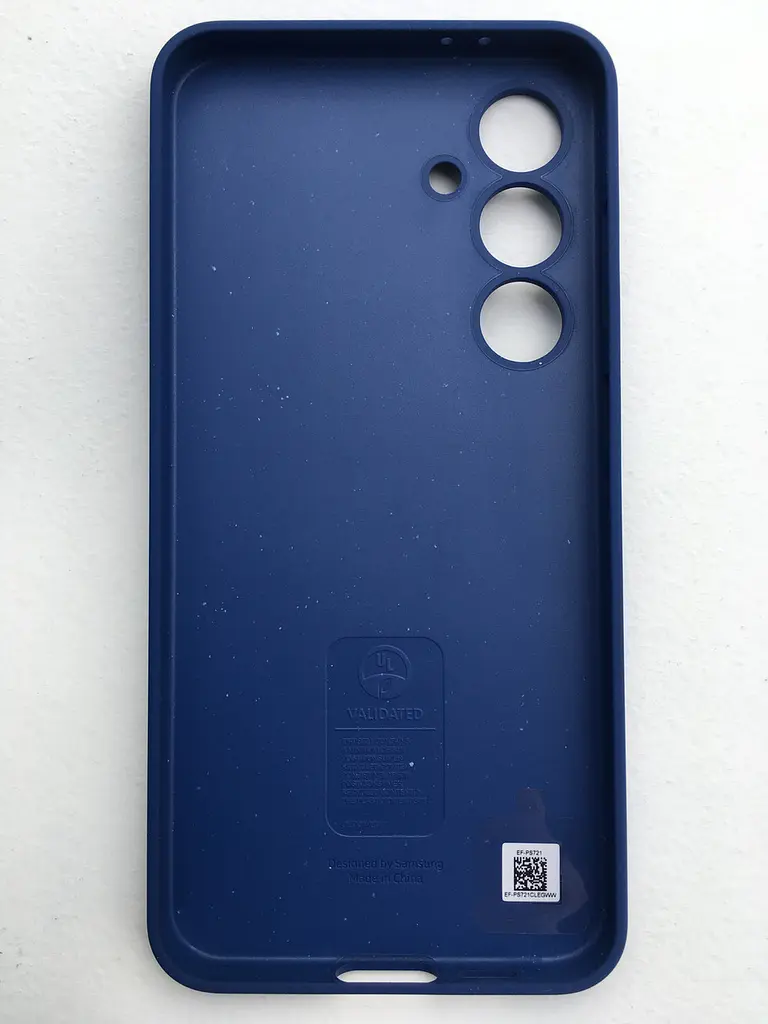 Оригінальний силіконовий чохол Samsung Silicone Case для Samsung Galaxy S24 FE Blue EF-PS721CLEGWW - фото 10