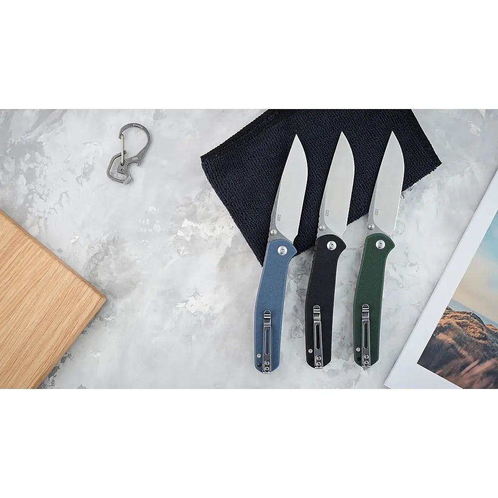 Ніж складаний Ganzo G6804 ciрий - фото 13