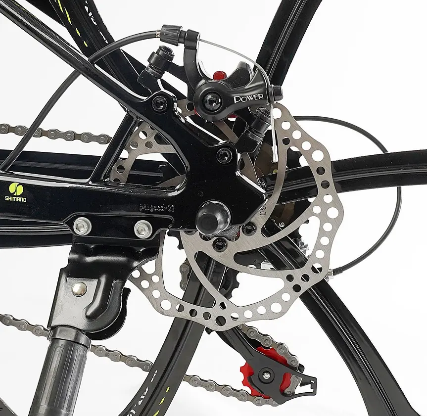 Велоcипед Спортивный 24" MN-24637 Corso «MAGNUM», рама магниевая 11’’, оборудование Shimano 21 скорость, собран на 75% (6800077246370) - фото 5