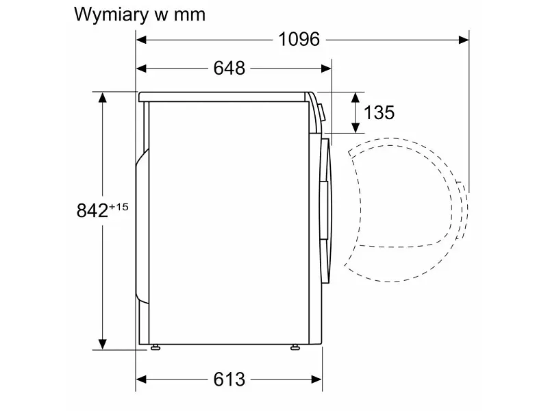 Сушильна машина Bosch WTH86277PL - фото 7