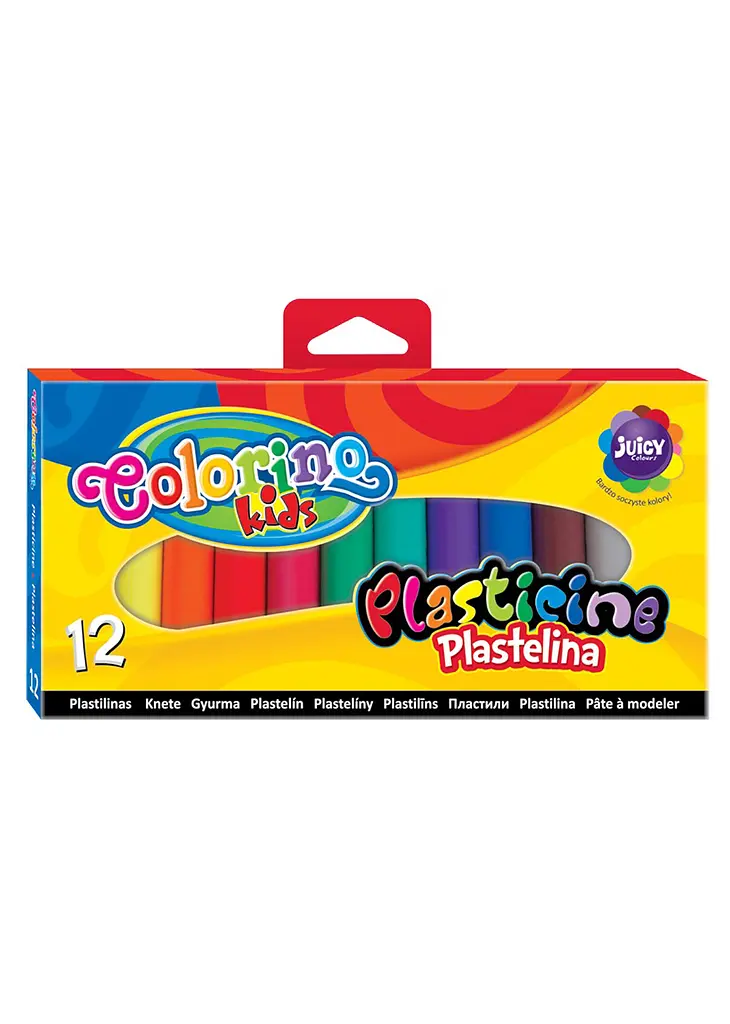 Пластилін 12 кол. 100 г COLORINO (13291PTR/1)