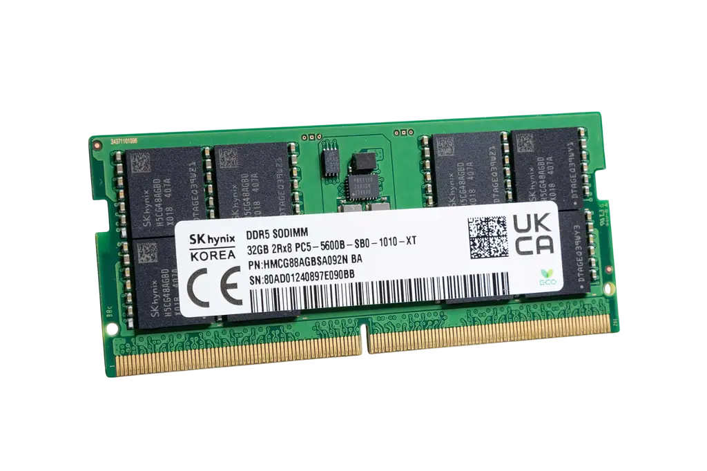 Оперативна пам'ять SK Hynix 32GB SODIMM DDR5 5600MHz (HMCG88AGBSA092N) Б/В - фото 2
