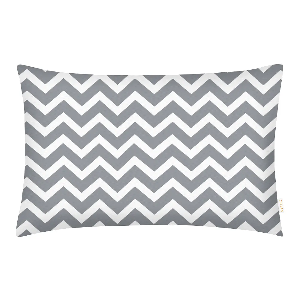Набір наволочок Cosas Grey Zigzag CS1 50х70 см (SetPillow_ZigzagGrey_Grey_50х70) - фото 2