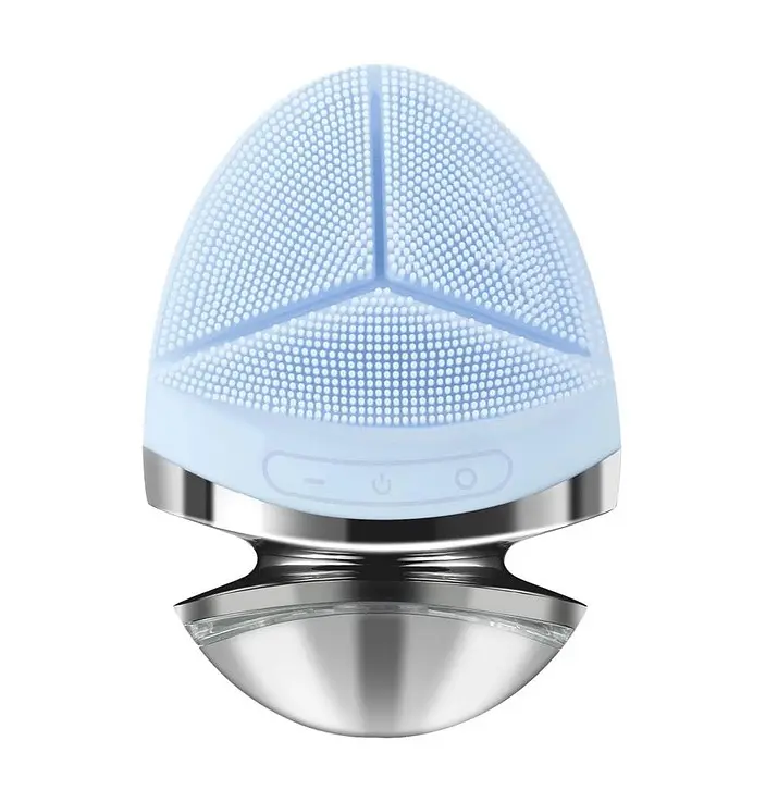 Набір для двоетапного очищення та масажу з бальзамом, мусом, що очищає, і ультразвуковою електрощіткою SET PINKY QUEEN MyIDi - фото 6