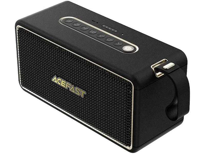 Портативна колонка Acefast K3 Ultra portable wireless speaker Black (6974316285106) - фото 2