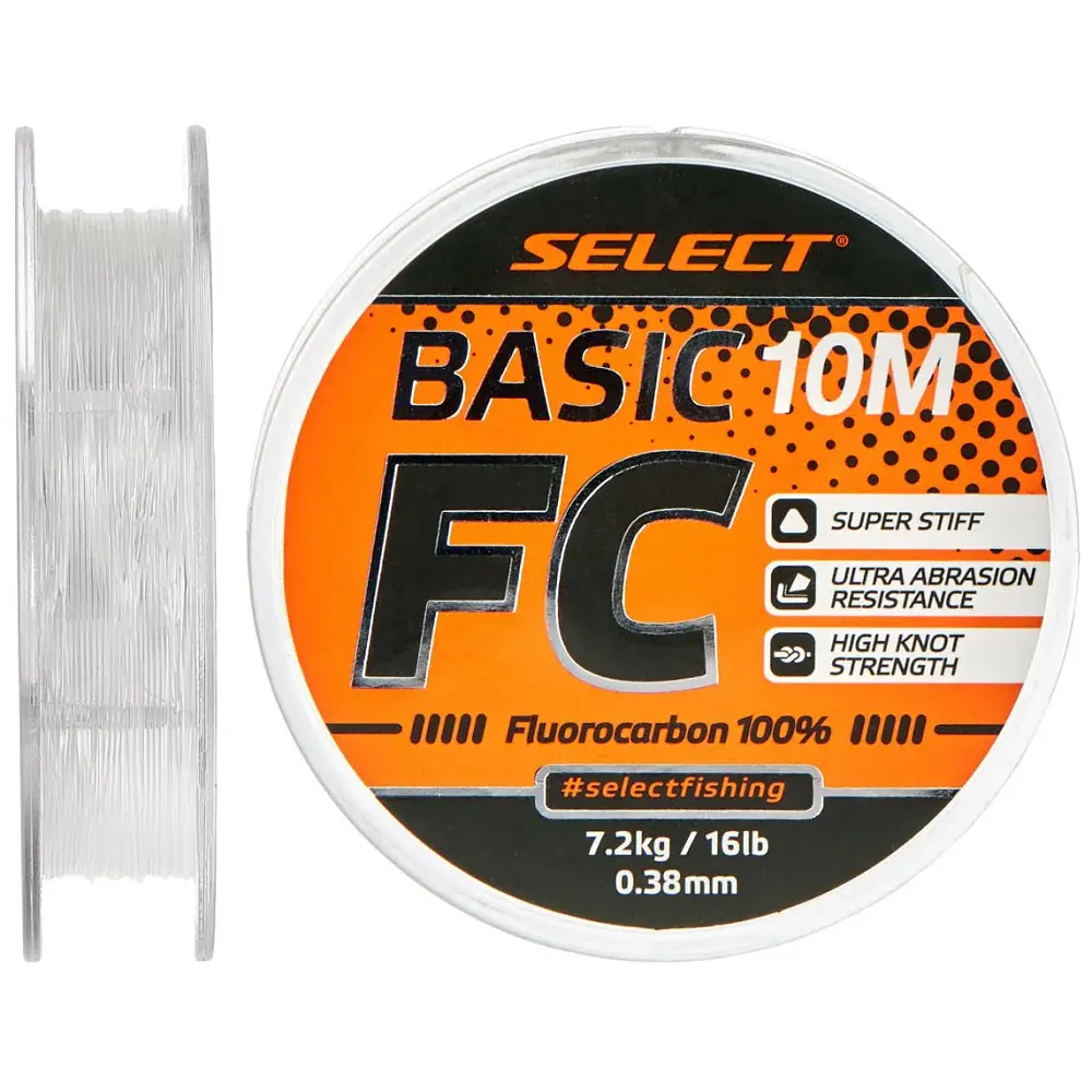 Флюорокарбон Select Basic FC 10 м 0.28 мм 10 lb/4.3 кг - фото 1