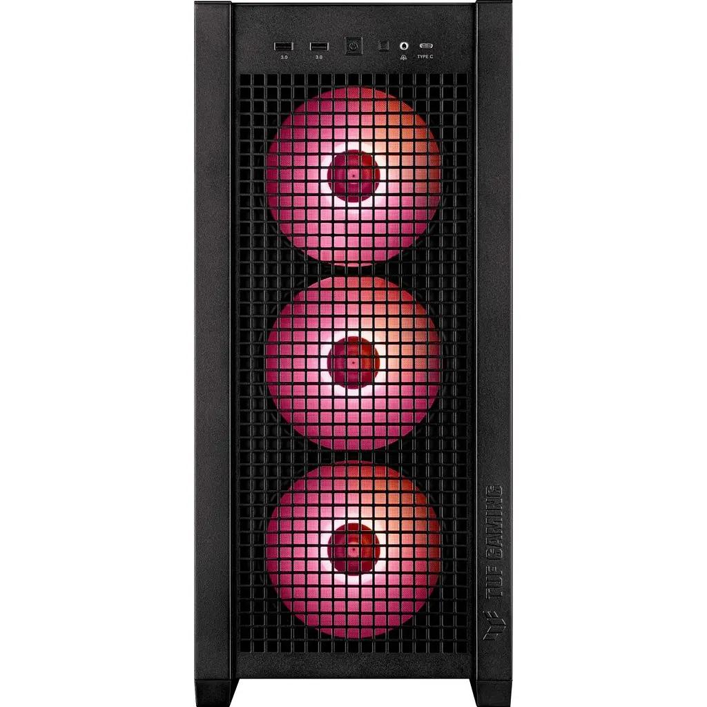 Корпус Asus TUF Gaming GT302 ARGB Black (90DC00I0-B19000) [134499] - фото 9