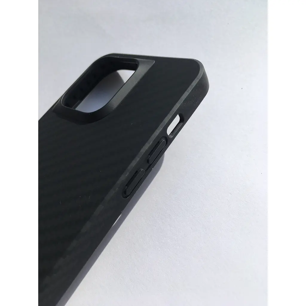 Противоударный чехол для iPhone 14 Pro Pitaka Military Grade MagSafe MagEz Case Pro 3 1500D Black/Grey (KI1401PP) - фото 12