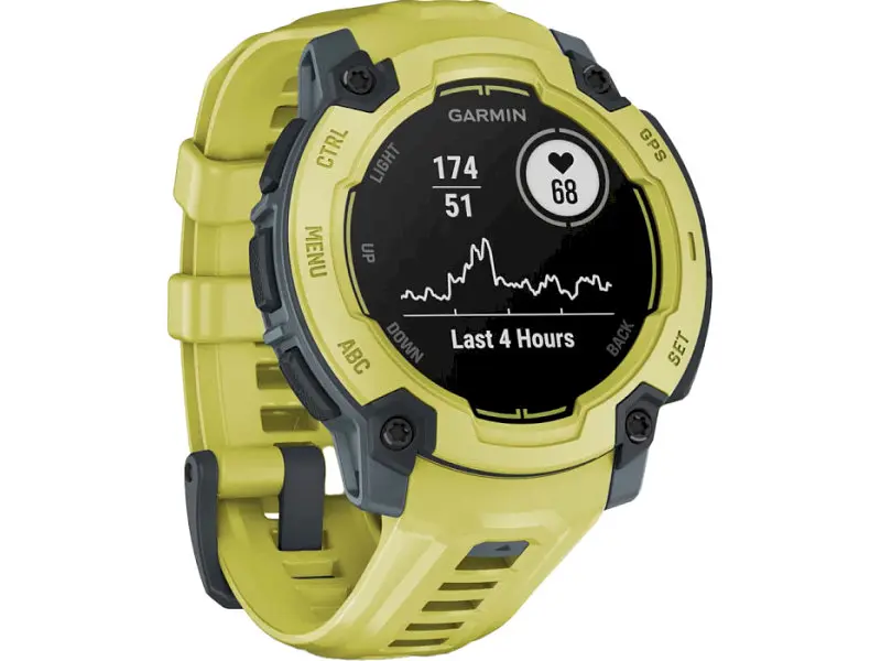 Смарт-годинник Garmin Instinct E 45mm Electric Lime with Electric Lime Band (010-02933-01) - фото 5