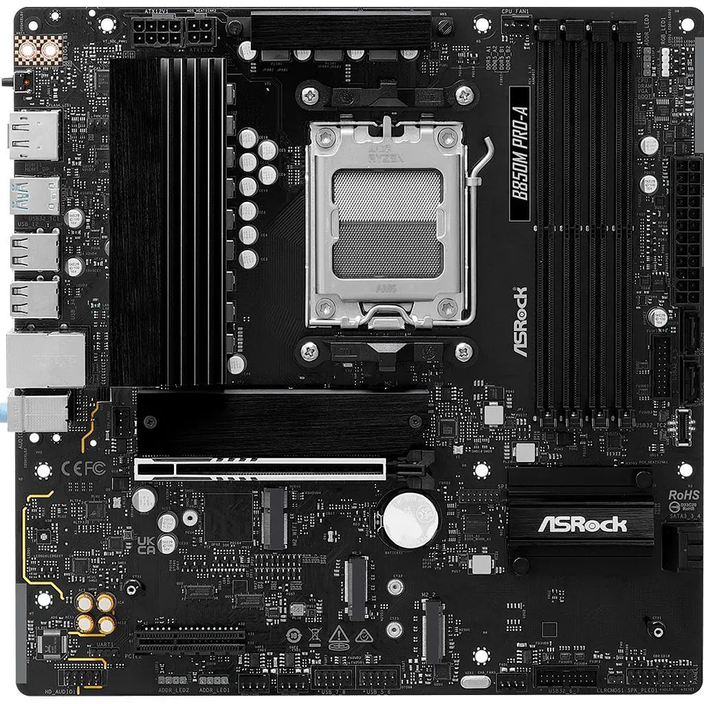 Материнська плата ASRock B850M Pro-A [140023] - фото 3