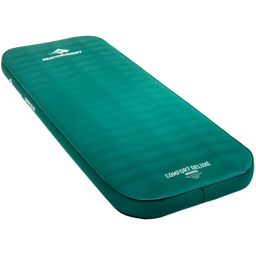 Килимок самонадувний Sea To Summit Comfort Deluxe Self Inflating Mat Regular Rectang Wide rain forest - фото 2