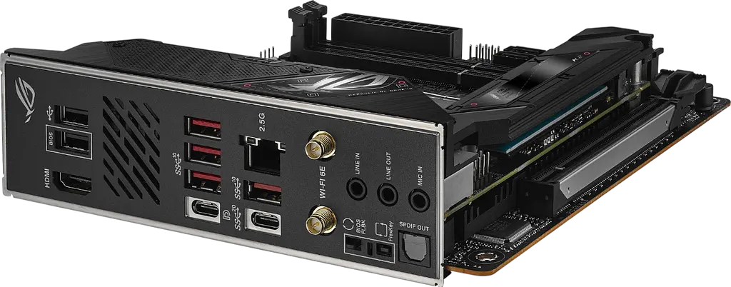 Материнська плата Asus B650E-I ROG Strix Gaming Wi-Fi Socket AM5 (ROG STRIX B650E-I GAMING WIFI) Б/В - фото 3
