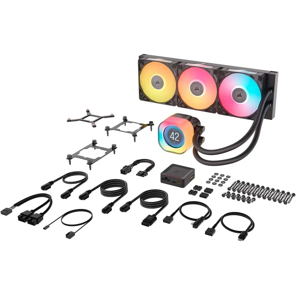 СВО Corsair iCUE LINK TITAN 360 RX LCD Black (CW-9061023-WW) - фото 5