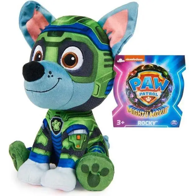 М'яка іграшка Paw Patrol Щенячий Патруль: Мегакіно Роккі 15 см (SM84240/9857) - фото 5