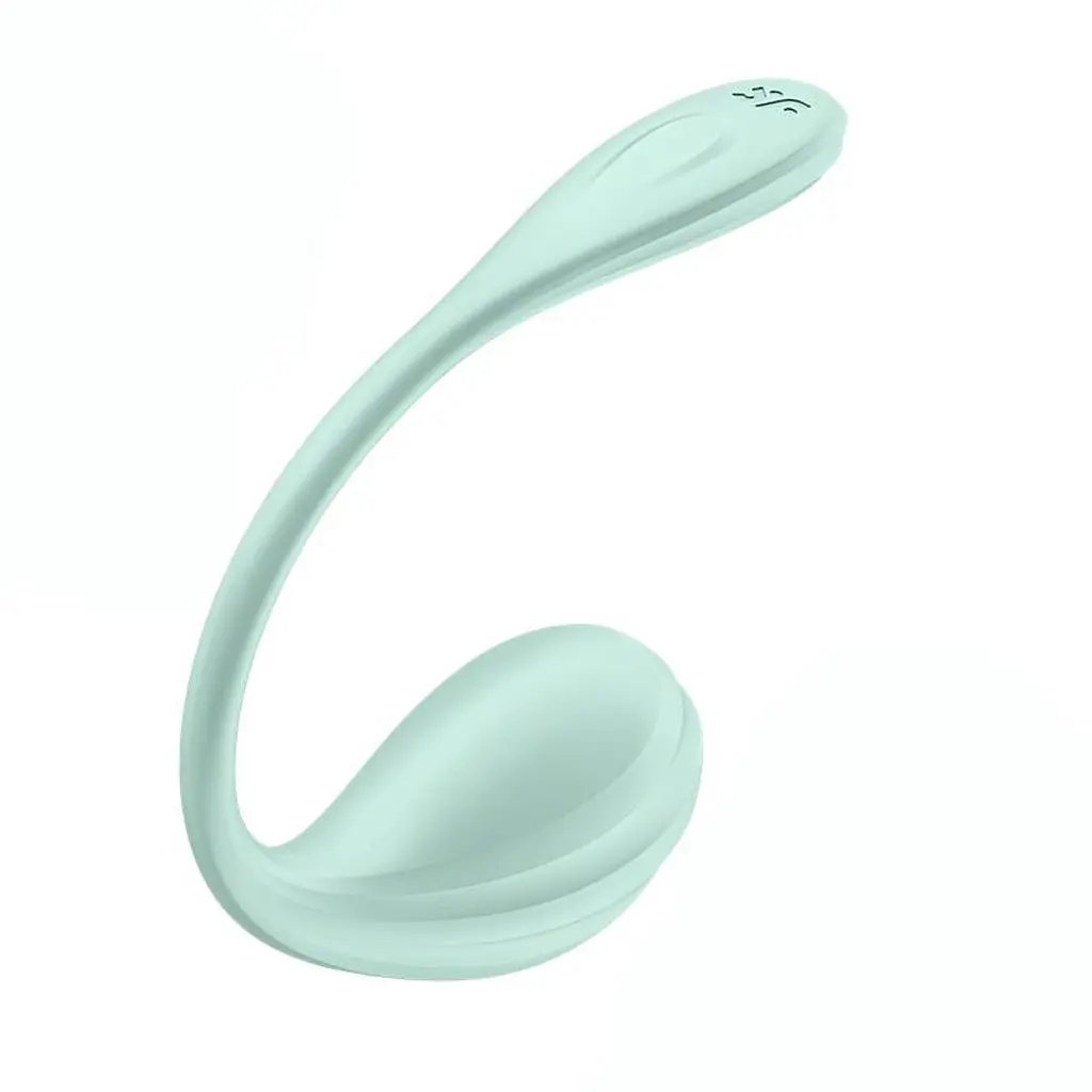 Віброяйце Satisfyer Smooth Petal м'ятний - фото 3