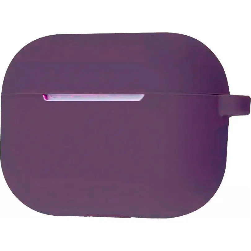 Чохол Silicone Case + Carbine для Apple AirPods Pro 2 Elderberry [93786] - фото 2