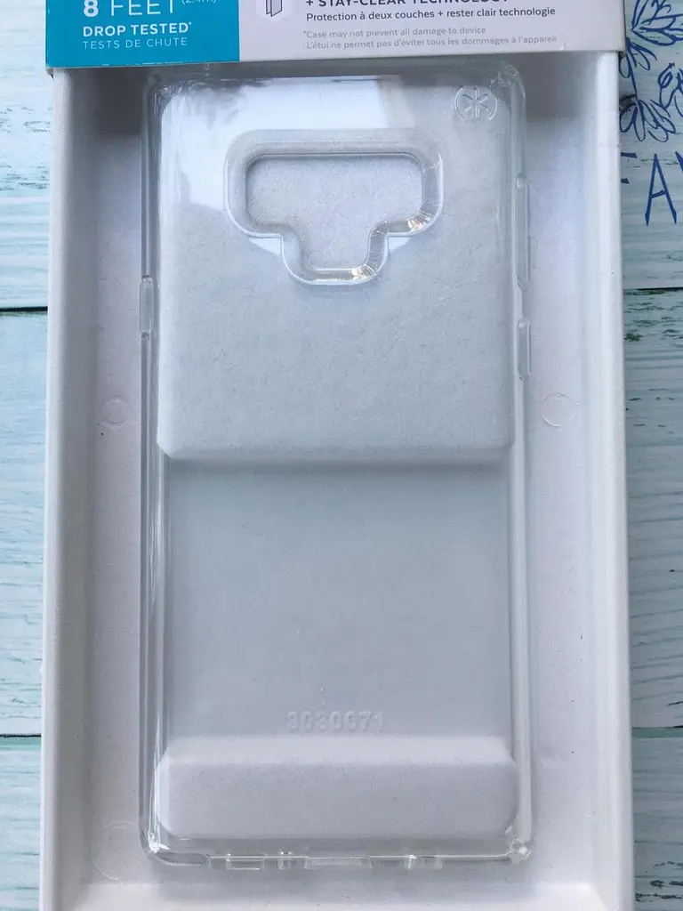 Чохол прозорий протиударний Speck Presidio Stay Clear для Samsung Note 9 - фото 3