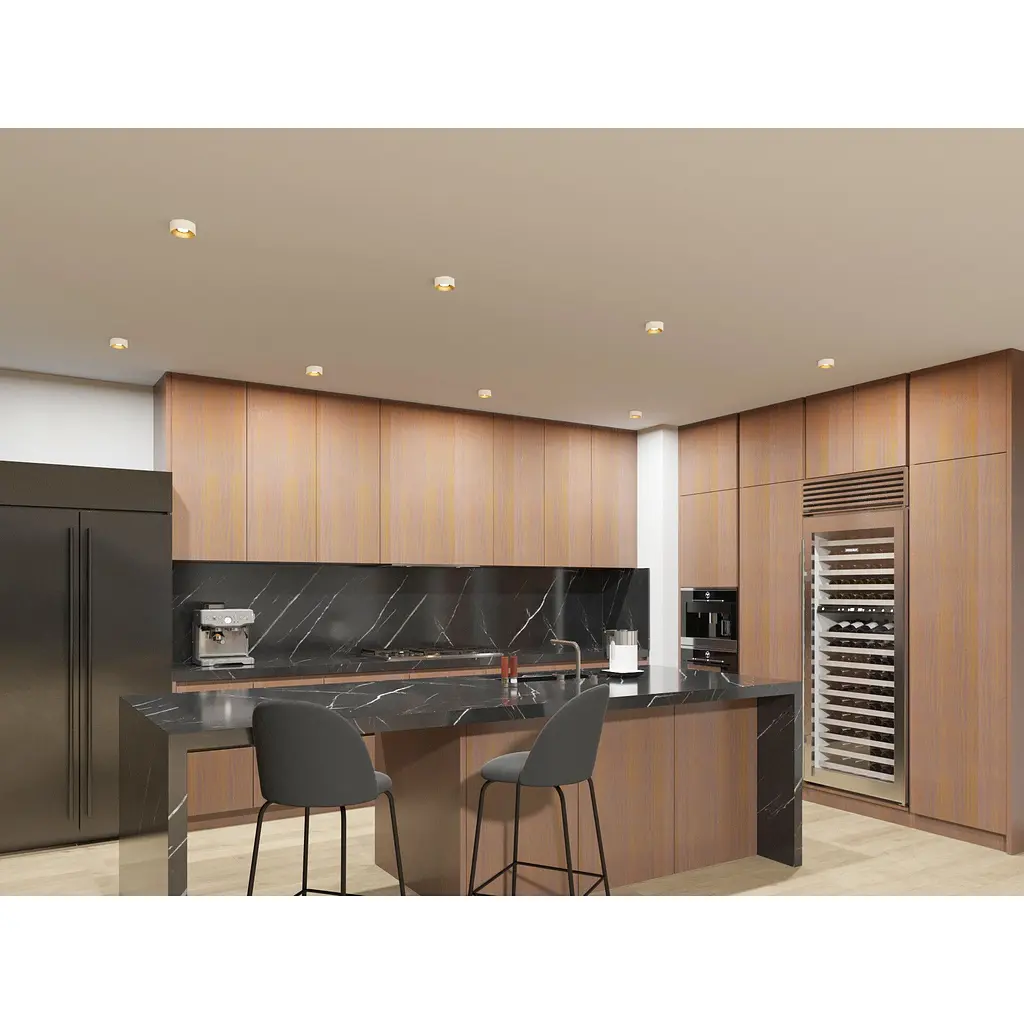 Потолочный светильник точечный Kanlux Mini Riti GU10 W/G (27576) - фото 3