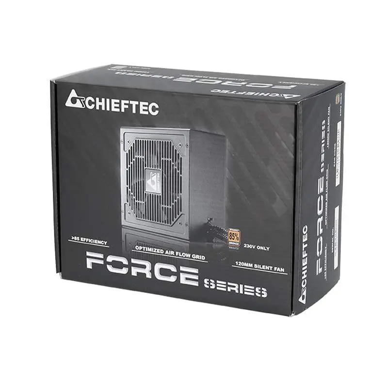 Блок живлення Chieftec Force 550W (CPS-550S) Б/в - фото 4