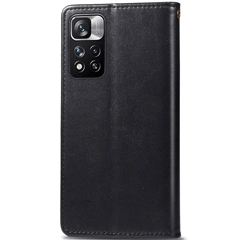 Чохол-книжка GETMAN Gallant Cover Case для Xiaomi Note 11 Pro/ Note 11 Pro 5G/ Poco X4 Pro 5G (Black) [69890] - фото 4