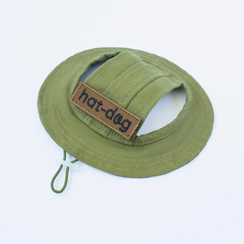 Панама для собак Hat-Dog Хакі з патчем (XXL)