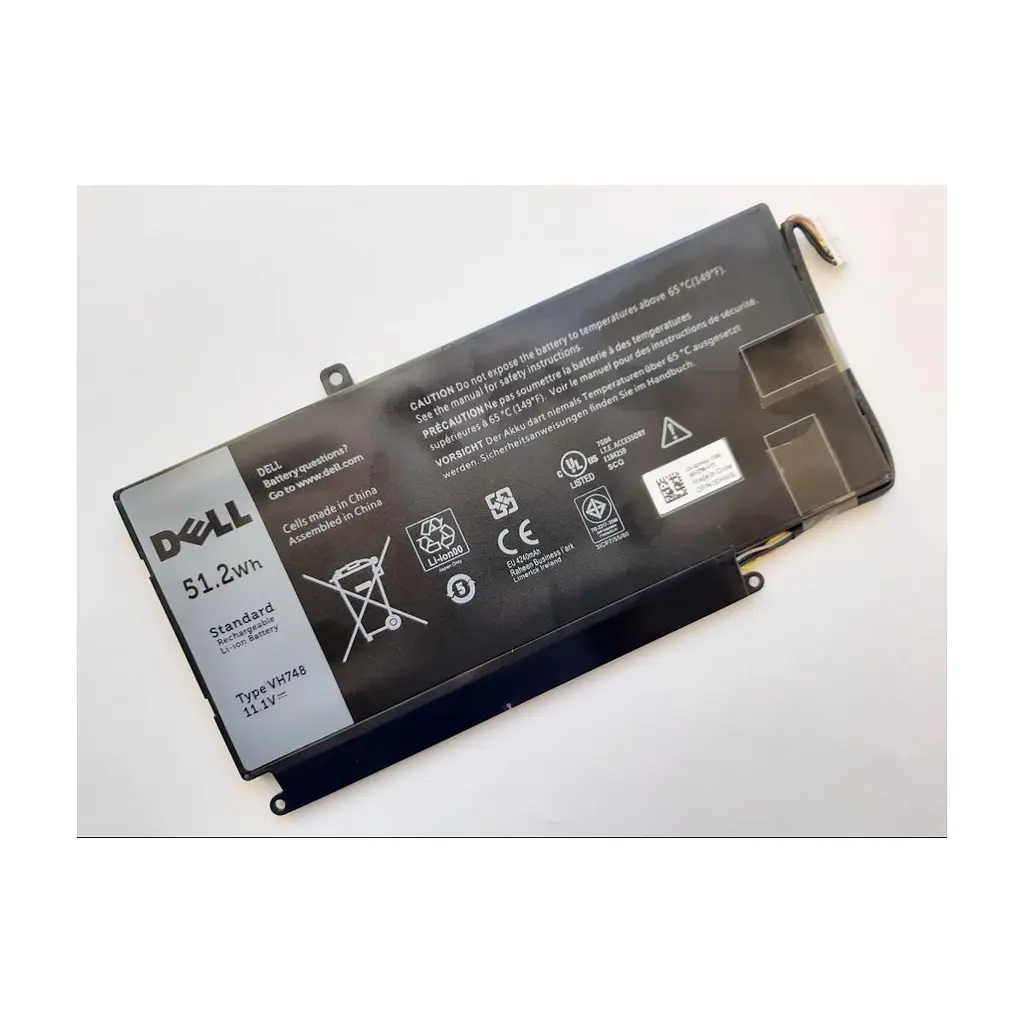 Акумулятор до ноутбука Dell Vostro 5470 VH748, 51.2Wh (4240mAh), 6cell, 11.1V, Li-ion (A47537) - фото 2
