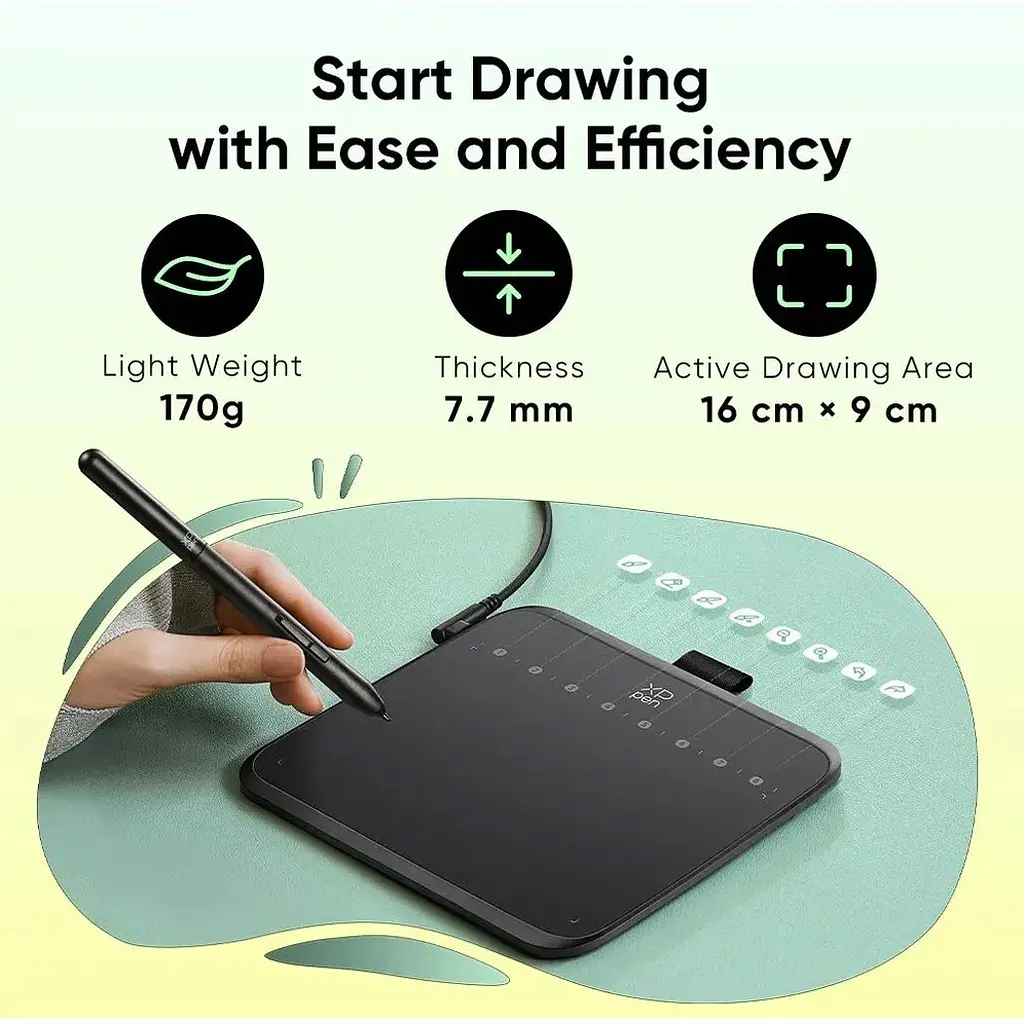 Графічний планшет XP-Pen Deco 640 Black [125554] - фото 15