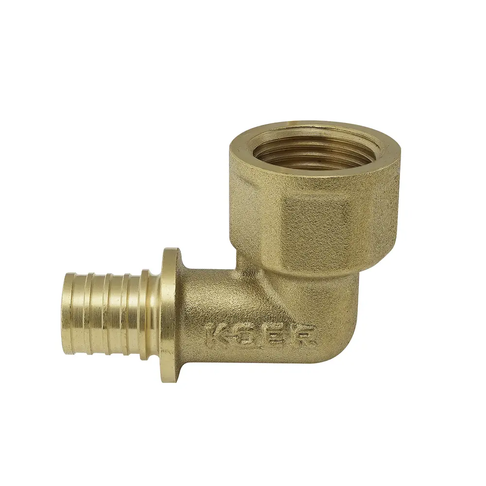 Кутник перехідний з ВР Koer Ka.L06F-16 - 16(2.2mm) x 1/2"F KR4876 - фото 5