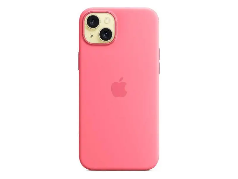 Чохол для смартфона Apple iPhone 15 Plus Silicone Case with MagSafe - Pink (MWNE3) - фото 3