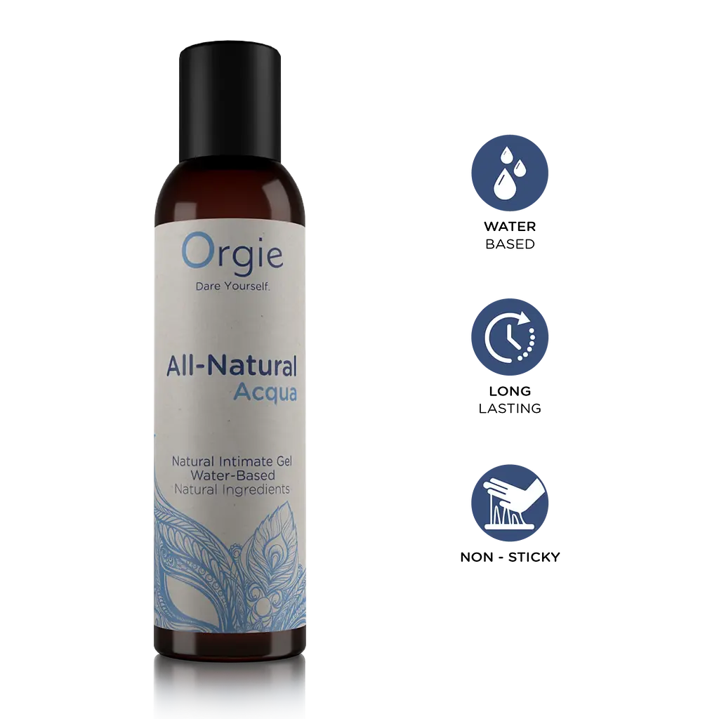 Лубрикант на водній основі Orgie All-Natural Acqua 150 мл - фото 3