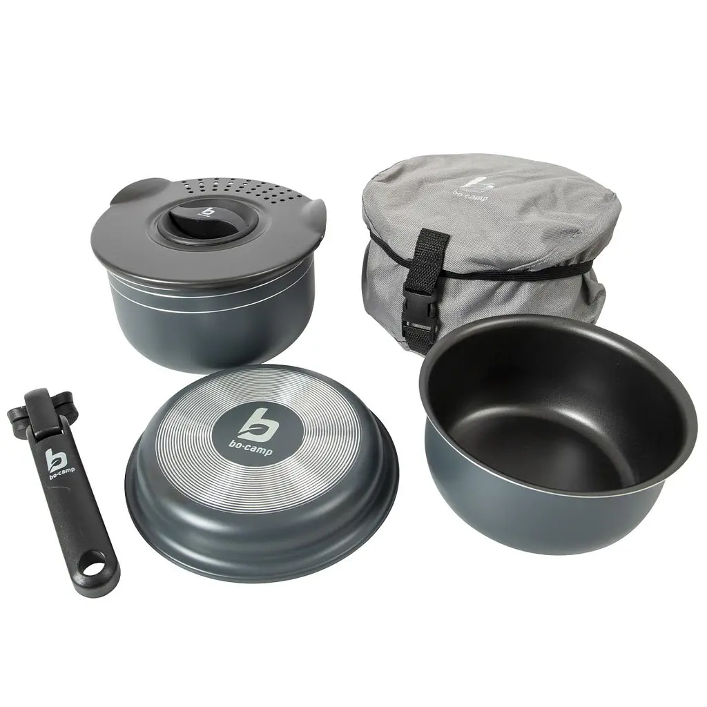 Набір посуду Bo-Camp Trekking 5 Pieces Anthracite (2300351) - фото 11