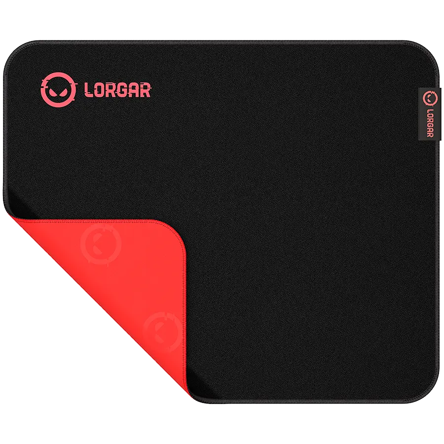 Килимок для миші Lorgar Main 323 Чорний-Червоний (LRG-GMP323) - фото 2