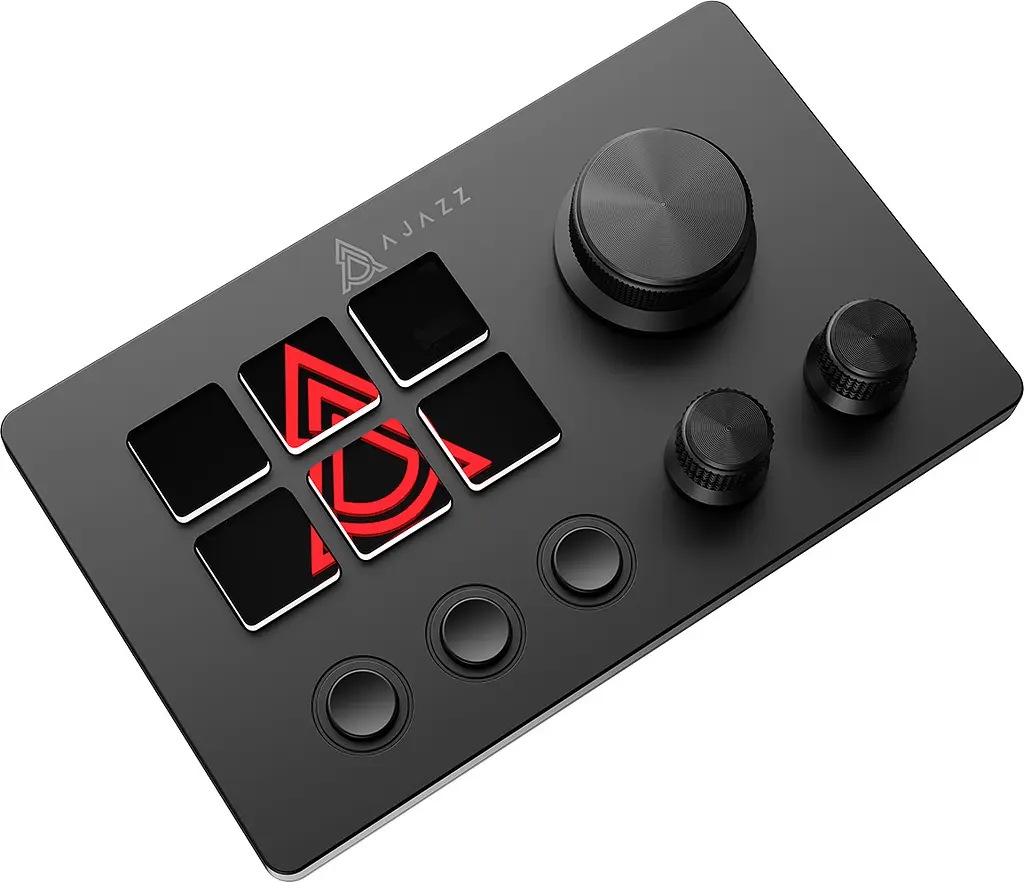 Контроллер для стриминга Ajazz AKP03E USB Black (AKP03E-B) - фото 3